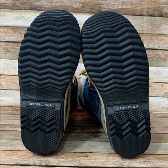 Sorel Joan of Arctic Blue Navy Waterproof Boot - Picture 10 of 11